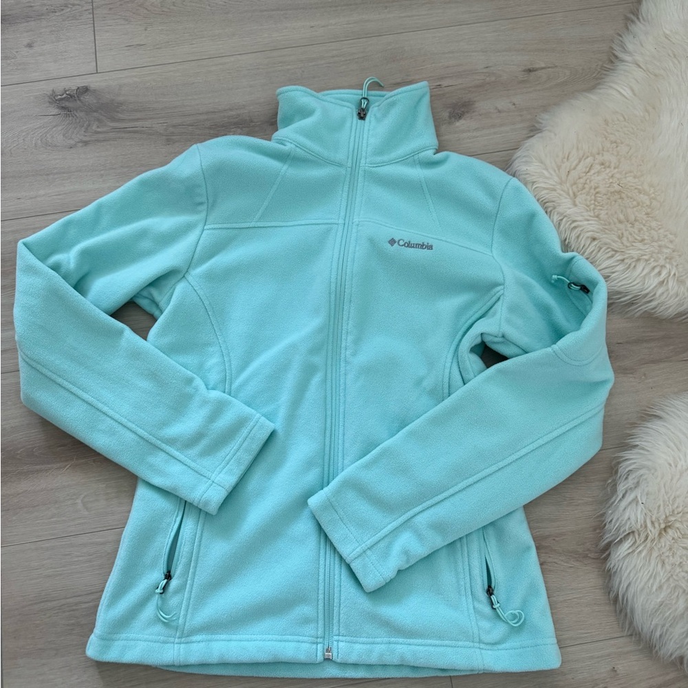 Turquoise Columbia jacket